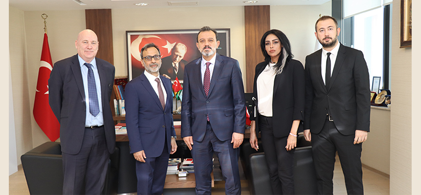 Charge d'affaires Ajay Sharma and Consul Neale Jones from the British Embassy in Ankara visited General Directorate of EU and Foreign Affairs