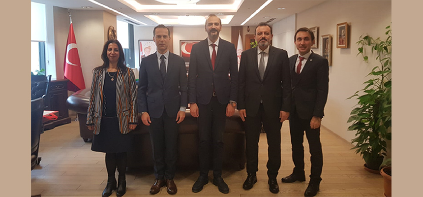 Deputy Minister of Health Assoc. Dr. Tolga Tolunay Received Ambassador Güven Begeç, appointed as the Permanent Representative of the UN Geneva Office