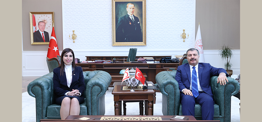 Health Minister of TRNC İzlem Gürçağ Altuğra visited Türkiye 