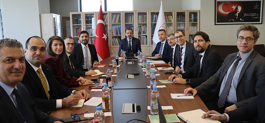 Members of Health Working Group from Germany-Türkiye Chamber of Industry visited General Directorate of EU and Foreign Affairs 